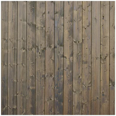 Produktbild von Wallario Premium Glasbild, freischwebende Optik, kräftige Farben, Größe 50 x 50 cm Motiv Holzpaneelen in grau braun - Holzmuster mit Maserung