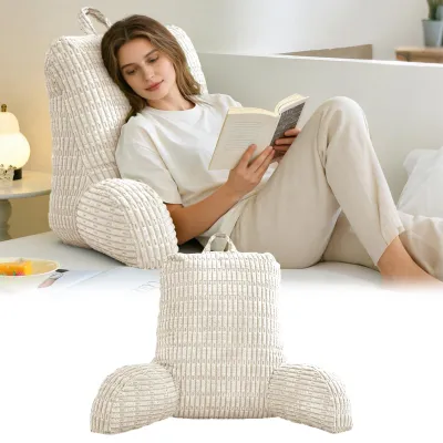 Image de Solidchoice - Coussin de lecture confortable pour lit et canapé