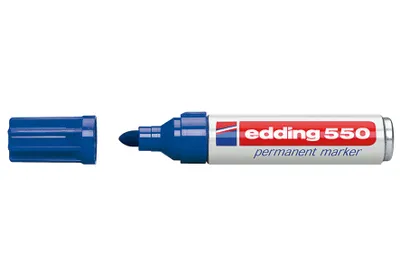 Obrázek produktu pro Edding 000927-003, Modrá, Kuličkový hrot, Modrá, Bílá, Plast, 3 mm, 4 mm