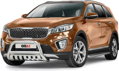 Produktbild von Frontbügel Frontschutzbügel für Kia Sorento 2015-2018 mit ABE Edelstahl Silber