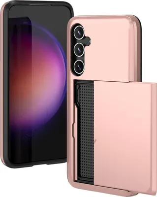 Immagine prodotto di imoshion Cover posteriore con scomparto per carte Samsung Galaxy S23 FE - Oro rosa