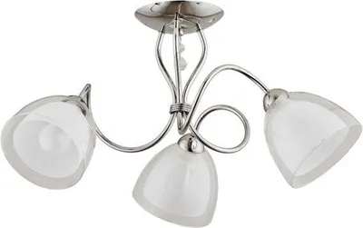Zdjęcie produktu dla Lampa sufitowa ADELINA chromowana 3xE14x10W metal wym:29x53x53cm IP20 Alfa