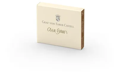 Obrázek produktu pro Faber-Castell 141115, Zelená, Vícebarevný, Plnicí pero, 6 kusů, Krabice