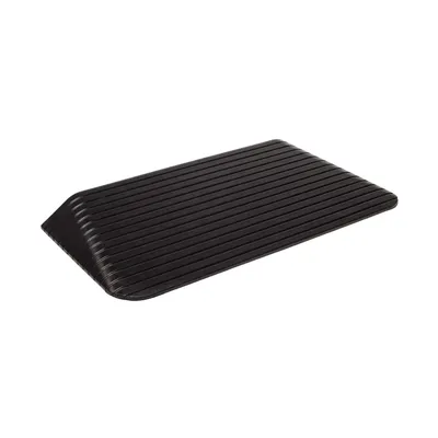 Produktbild von bepco  Türschwellen-Rampe aus Gummi – Schwarz, 9 cm hoch