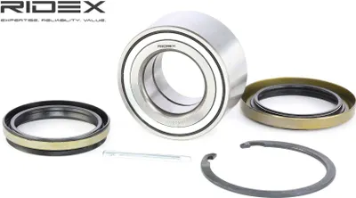 Produktbild von RIDEX Radlagersatz Vorne für NISSAN ALMERA II Hatchback (N16) 74mm 654W0460