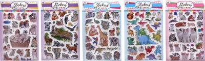 Produktbild von Aufkleber Tiere Mix