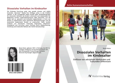 Produktbild von Dissoziales Verhalten im Kindesalter