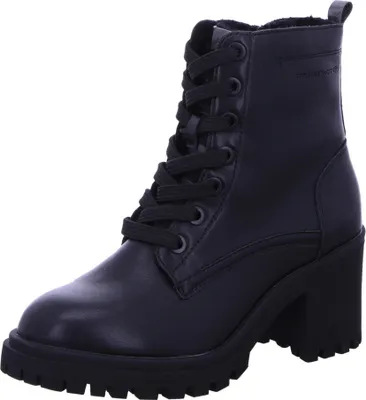 Produktbild von Tom Tailor Schnürstiefeletten Damen Kunstleder Schwarz Größe: 39