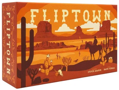 Produktbild von Fliptown - Strategiespiel Flip-and-Write