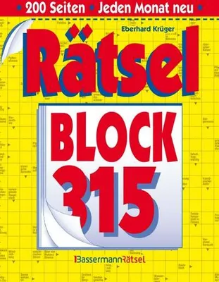 Immagine prodotto di Krüger, E: Puzzleblock 315 (5 esemplari al prezzo di 2,99 EUR ciascuno)