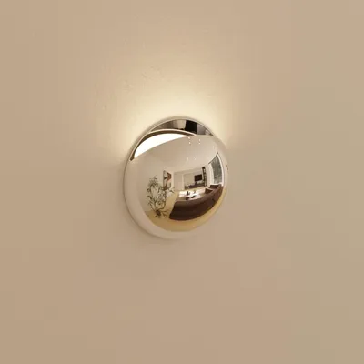 Produktbild von LUMIÈRE Design Wandleuchte 'Pela' LED warmweiß IP65 CRI 90 Chrom
