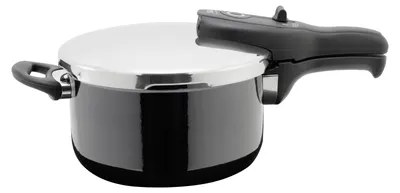 Produktbild von SILIT Schnellkochtopf-Set Sicomatic t-plus Duo 4,5l+3l Silargan schwarz 2teilig