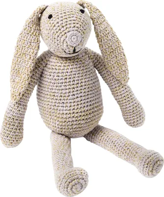 Produktbild von Smallstuff Rabbit Aktivitätskuscheltier Powder / Gold