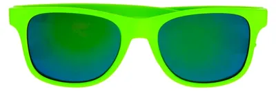 Produktbild von Grüne Brille der 80er Jahre mit Gläsern Retro
