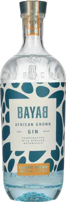 Image de BAYAB African Grown Classic Small Batch Dry Gin 43% Vol. 0,7l