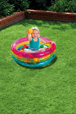 Produktbild von Intex 48674NP, Aufblasbarer Pool, Rund, 1 Jahr(e), Vinyl, Mehrfarbig