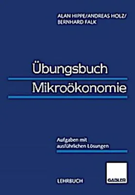 Produktbild von Übungsbuch Mikroökonomie