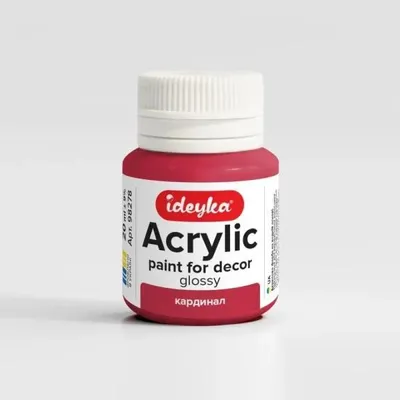 Produktbild von Acrylfarbe Kardynał 20 ml – Ideyka
