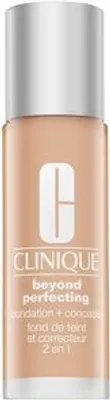 Produktbild von Clinique Beyond Perfecting Foundation & Concealer 0.5 Breeze Flüssiges Make Up für eine einheitliche und aufgehellte Gesichtshaut 30 ml