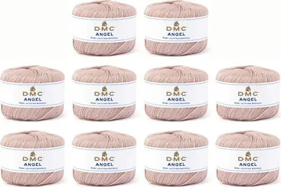 Obrázok produktu pre 10x priadza DMC Angel – 80 % viskóza a 20 % vlna, 8101, (farba 81)