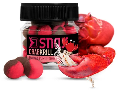 Produktbild von DELPHIN D SNAX POP, Köder, rot, Krabben-Krill, 101002206