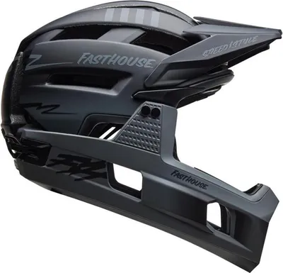 Produktbild von Bell Super Air R Spherical Fahrradhelm matte black Fasthouse L Schwarz