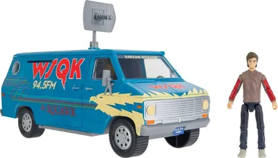 Obrázek produktu pro Stranger Things Svět figurek a vozidel Fahrzeug mit Actionfigur The Squawk van Playset with Steve