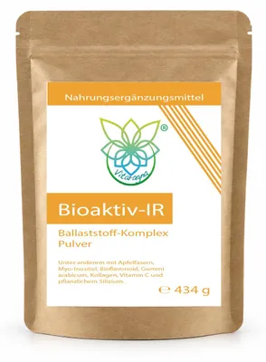 Produktbild von VITARAGNA Bioaktiv IR Ballaststoffpulver 434 g Apfelfaser Kollagen Inositol
