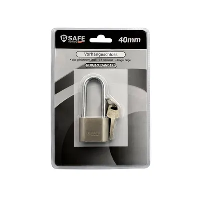 Immagine prodotto di Lucchetto lucchetto lucchetto lucchetto - Lucchetto di alta qualità per l'uso quotidiano set di 1 grillo lungo 40 mm