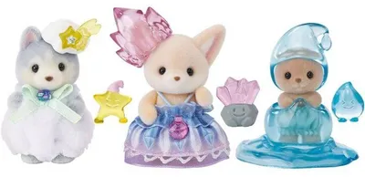 Immagine prodotto di Bambole "Bebè Incantati" - SYLVANIAN FAMILIES - 5871 - Mini mondo