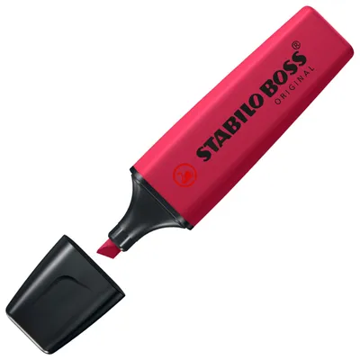 Immagine prodotto di STABILO 70/250 Evidenziatore STABILO BOSS ORIGINAL NatureCOLORS, rosso bordeaux