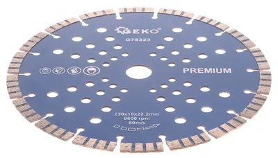 Produktbild von Diamant-Trennscheibe Turbo-Segment, 230x10x22mm