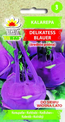 Obrázek produktu pro Zeleninová semínka Toraf kedluben lahůdková modrá, balení 2g