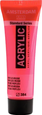 Produktbild von Amsterdam Standard Series Acrylfarbe Tube 20 ml Reflexrosa 384