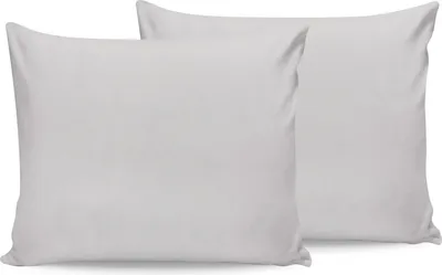 Produktbild von L'Essentiel Linge de Maison, Grey, Grau, Kissenbezug-Set (2 Stück), 100 % BAUMWOLLE RANFORCE, 50 x 70 cm