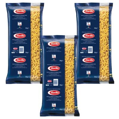 Immagine prodotto di Barilla Pasta Fusilli n. 098 Pasta di semola di grano duro 5000g confezione da 3 pz