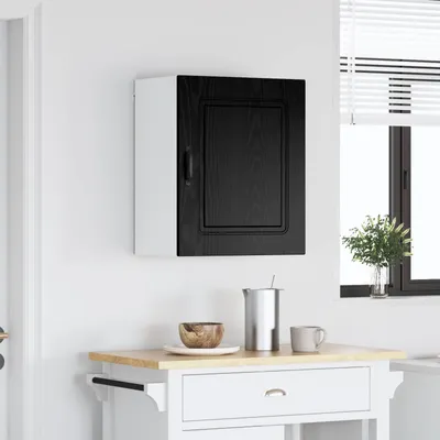 Produktbild von CLOIRS@ Küchenschrank - moderne Sideboard - Kalmar Schwarz Eichen-Optik 50x31x60 cm