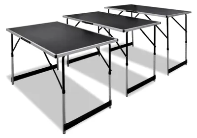 Produktbild von Klapptisch 3er Set, höhenverstellbar