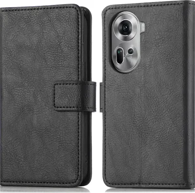 Image de imoshion Luxe Bookcase for the Oppo Reno 11 F - Black (bibliothèque de luxe pour l'Oppo Reno 11 F)