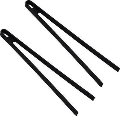 Imagen del producto de Juego de dos tenedores de silicona para la cocina, de 29 cm de longitud, color . Ideales para cocinar, asar a la parrilla, barbacoas y hornear