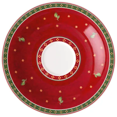 Obrázek produktu pro Villeroy & BochToy's Delight Specials café au lait saucer Premium Porcelain red Set of 6 1486431250