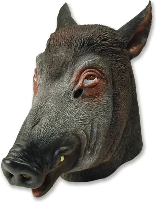 Produktbild von Maska divočáka Bristol Novelty BN1029 (jedna velikost) (hnědá)