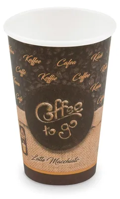 Produktbild von 250x Kaffeebecher L 'Coffee To Go' Mocaccino Cappuccino Melange 250ml 330ml