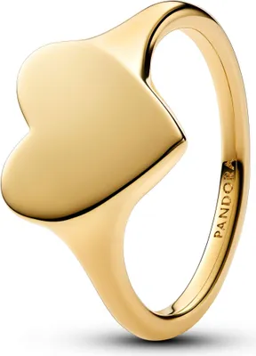 Produktbild von PANDORA Herzring für Damen, vergoldet
