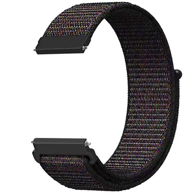 Produktbild von FFO2World 22-mm-Nylon-Klettarmband für Smartwatches – Kompatibel mit Samsung, Polar, Garmin, Huawei GT 6 (46 mm) – Farbe 3