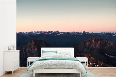 Produktbild von MuchoWow® Fototapete für Wohnzimmer oder Schlafzimmer Wandtapete Vinyl Motivtapete Österreich - Himmel - Landschaft - 330x220 cm - Fototapeten