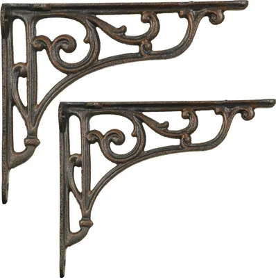 Produktbild von Wandwinkel Regalträger Regalhalter Wandträger aus Gusseisen Größe 16,5cmx20,5cm
