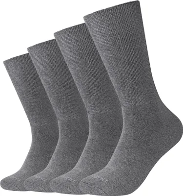 Produktbild von Camano Socken Comfort Plus Diabetiker im praktischen 4er Pack dunkelgrau 43-46