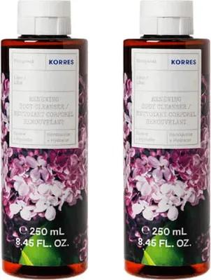 Produktbild von KORRES Lilac Erneuerndes Duschgel 2x250ml