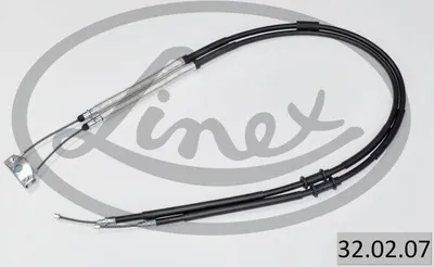 Produktbild von LINEX Handbremsseil 32.02.07 Hinten für OPEL Corsa D Schrägheck (S07) 1490/1256/1478/1242mm